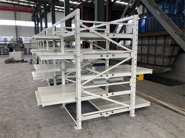 Double Sided Roll Out Mold Rack